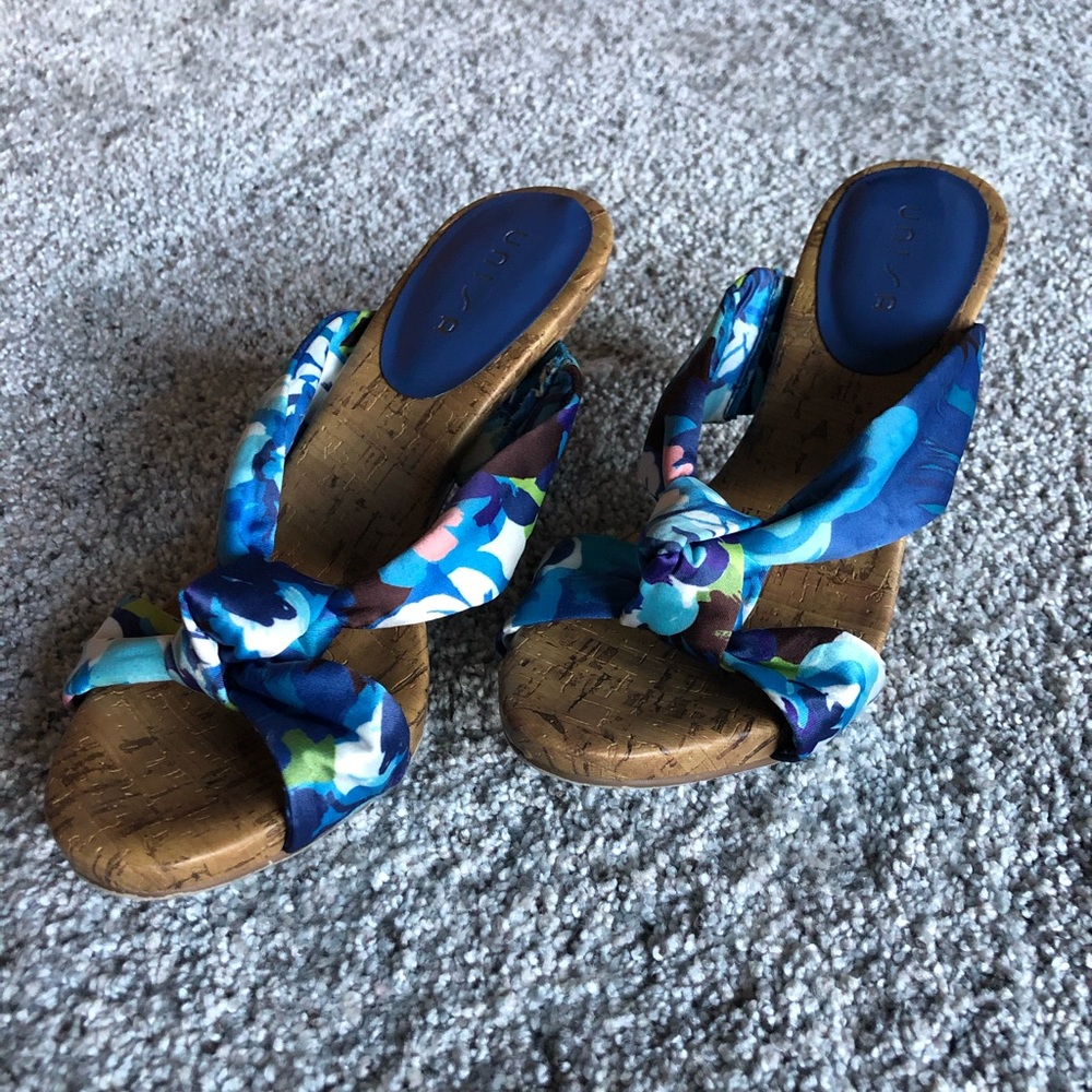 Unisa Floral Sandal Heels